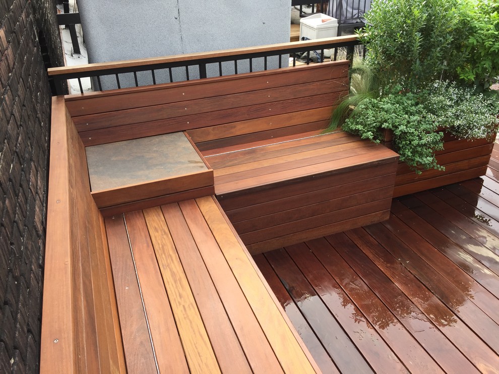 Brooklyn Roof Deck Modern Deck New York by Huntergreen