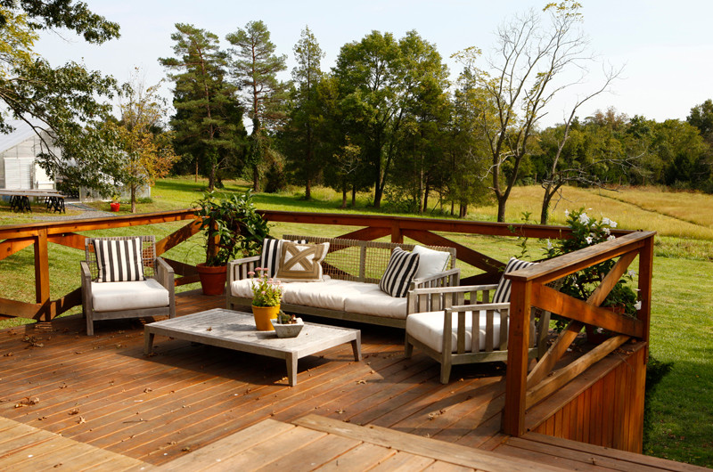 Bucks County Farm House Deck Farmhouse Deck Philadelphia by