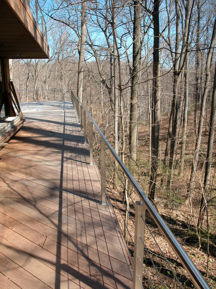 Cable Railing - Modern - Deck - DC Metro - by IDS Metals / Ar2 Design ...