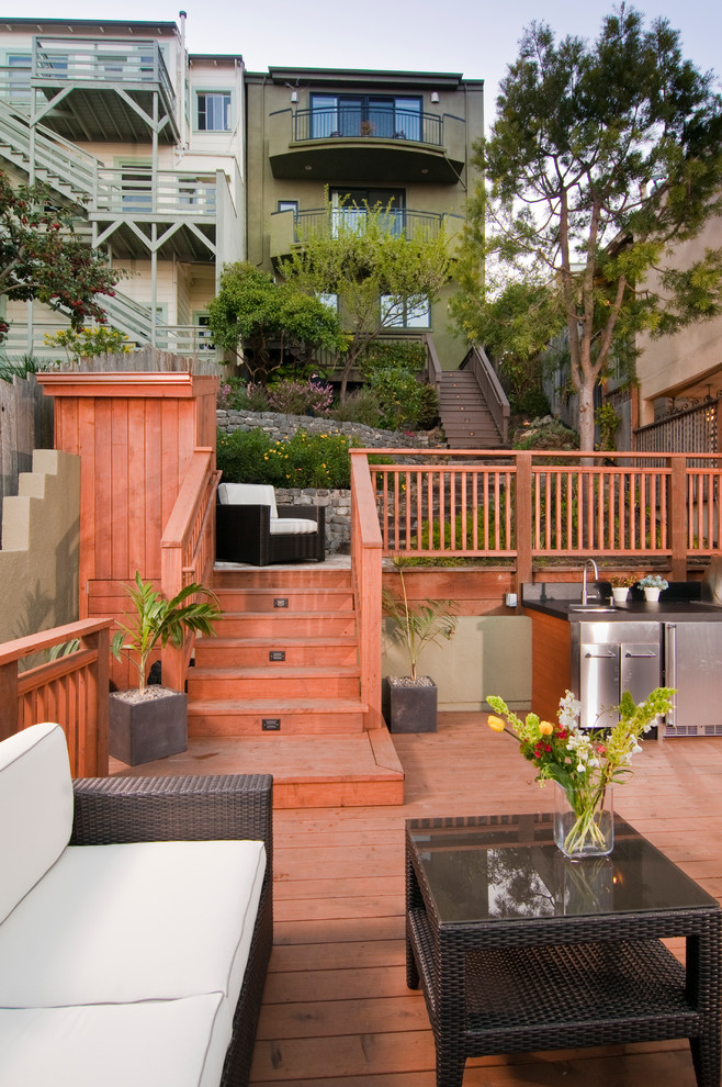 Castro Rooftop Deck Contemporary Deck San Francisco by Bali