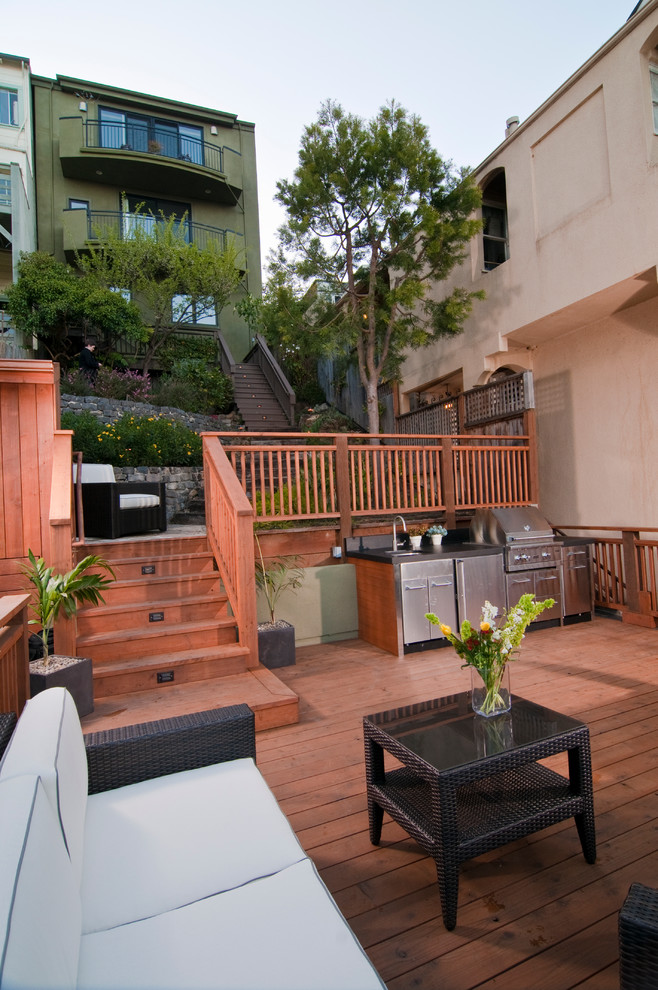 Castro Rooftop Deck Contemporary Deck San Francisco by Bali