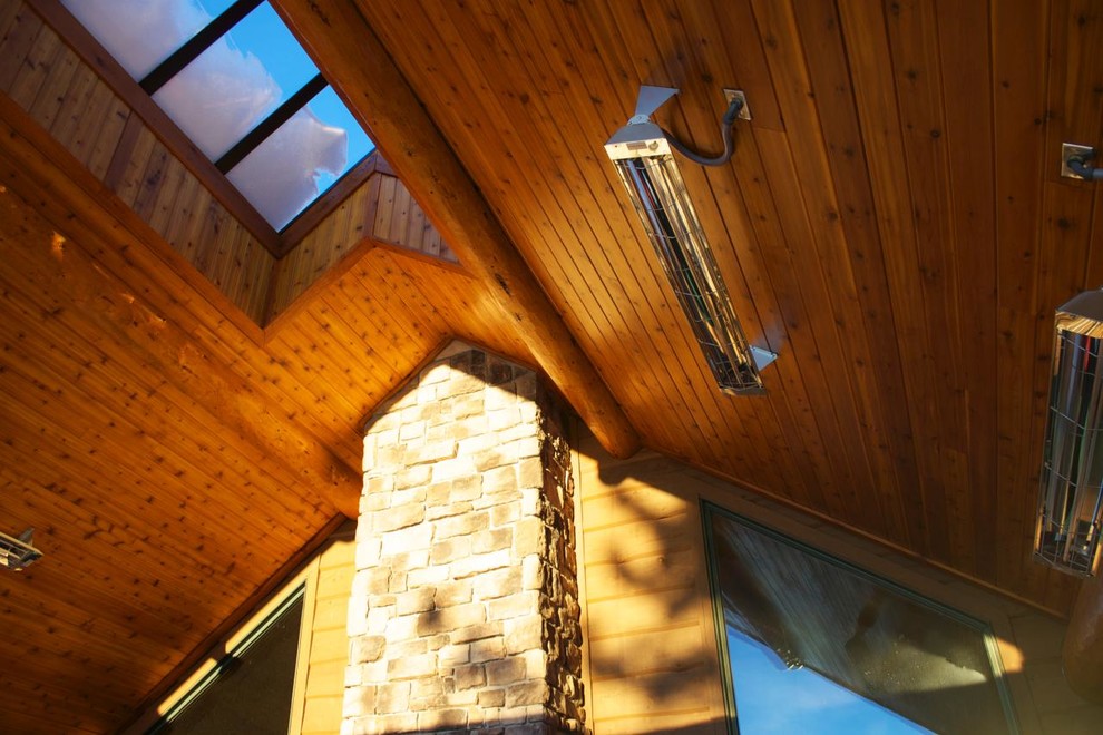 Ceiling Mounted Infratech Heater Craftsman Deck Denver by