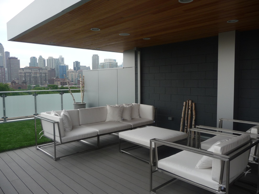 Chicago Roof Deck Contemporary Deck Chicago by Chicago Roof