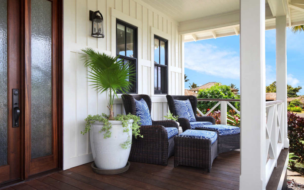 Coastal Plantation at Kukui'ula Tropical Deck Hawaii by Kala