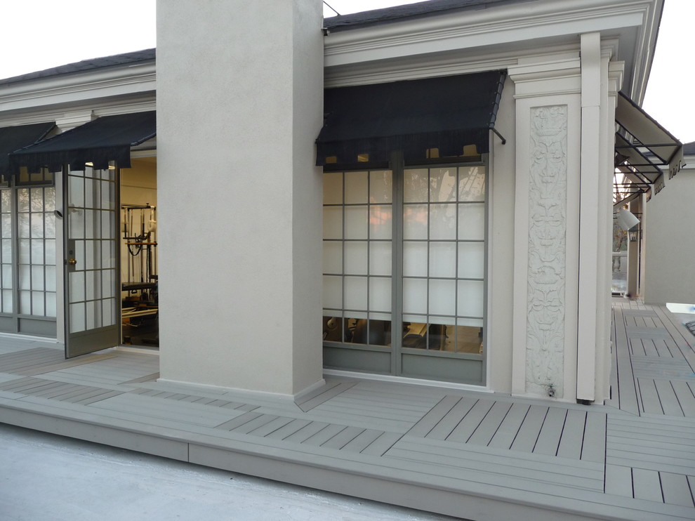 Composite Wraparound Deck Transitional Deck Los Angeles by TKO