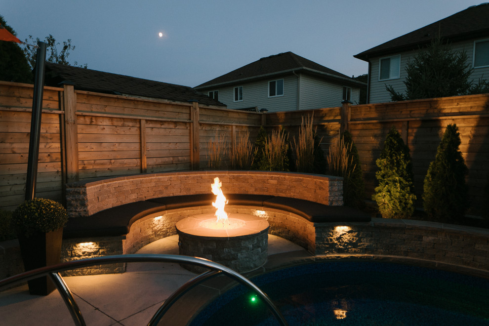 Contemporary Pool Project in Grimsby Contemporary Deck Toronto