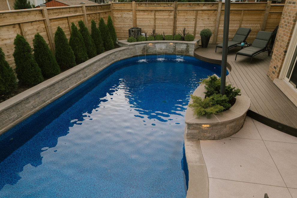 Contemporary Pool Project in Grimsby Contemporary Pool Toronto by LandArt Houzz