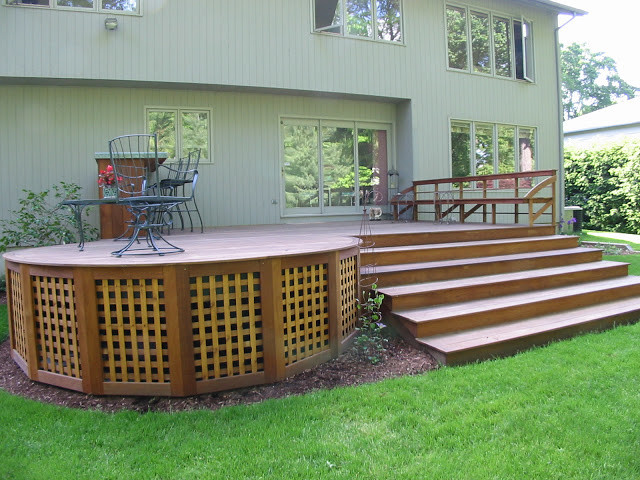 Craftsman Deck - Craftsman - Deck - Boston - by Plan It Green Landscape ...