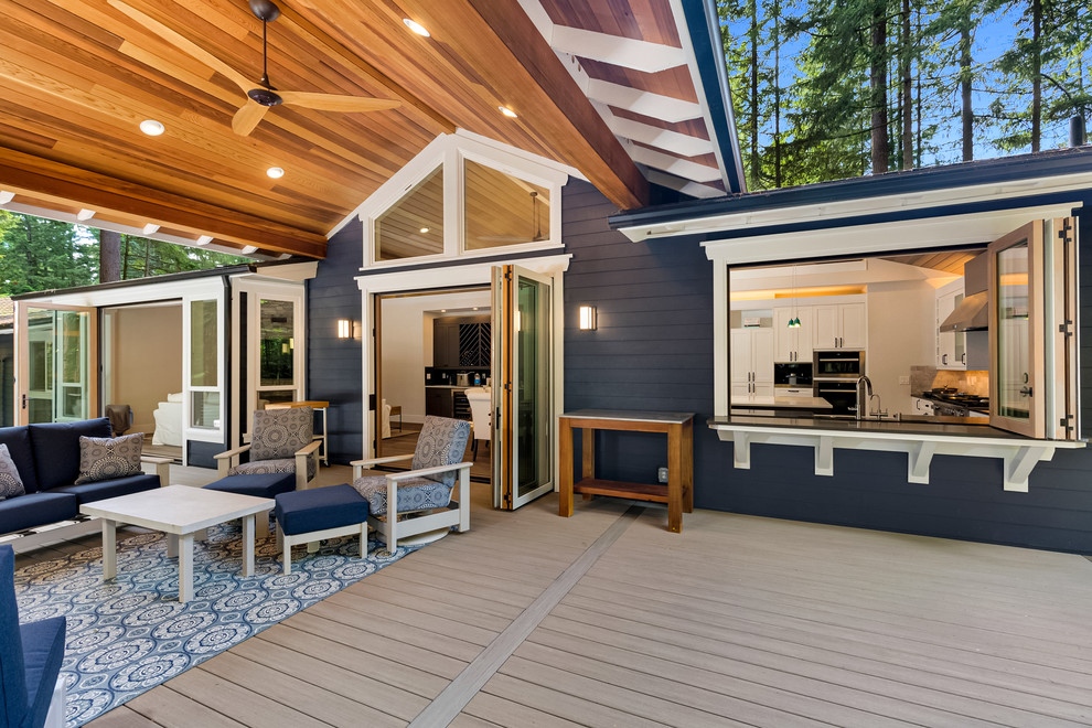 Craftsman Style Home Creates an Outdoor Lifestyle w/ AG Millworks