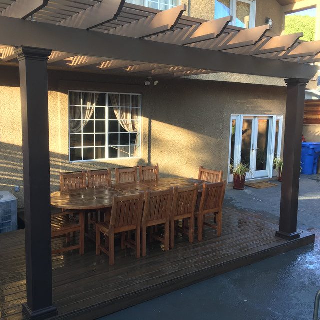 Culver City Trex Deck & Pergola Classico Terrazza Los Angeles