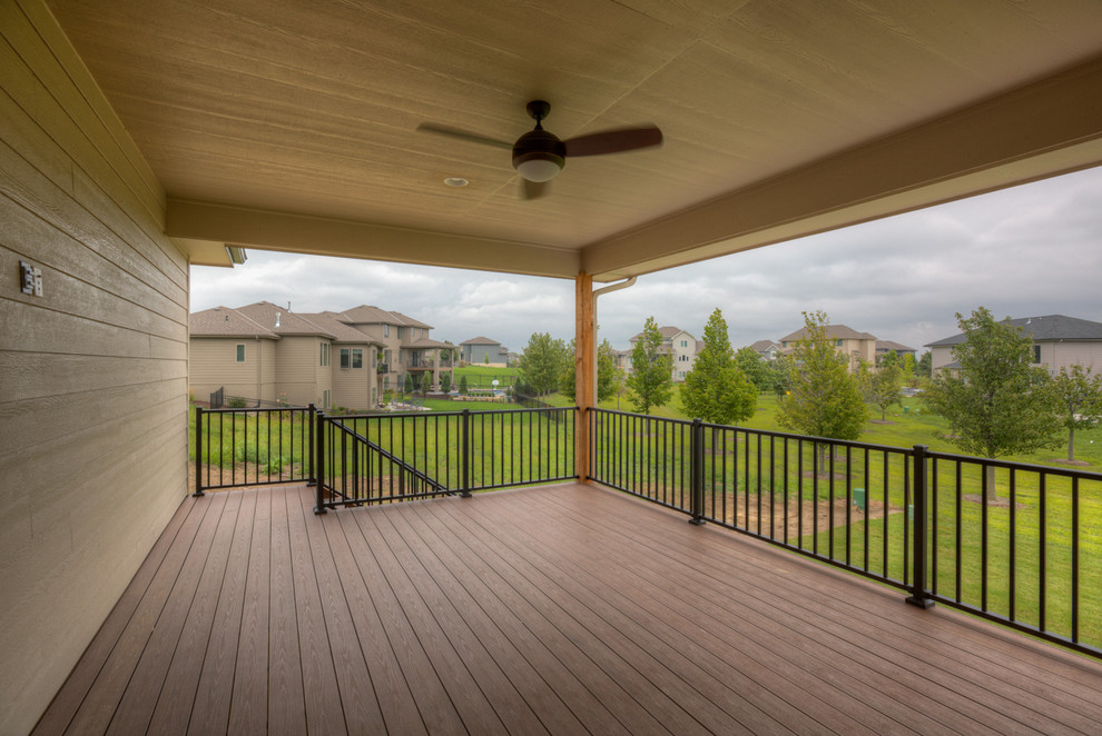 This is an example of a terrace in Omaha.