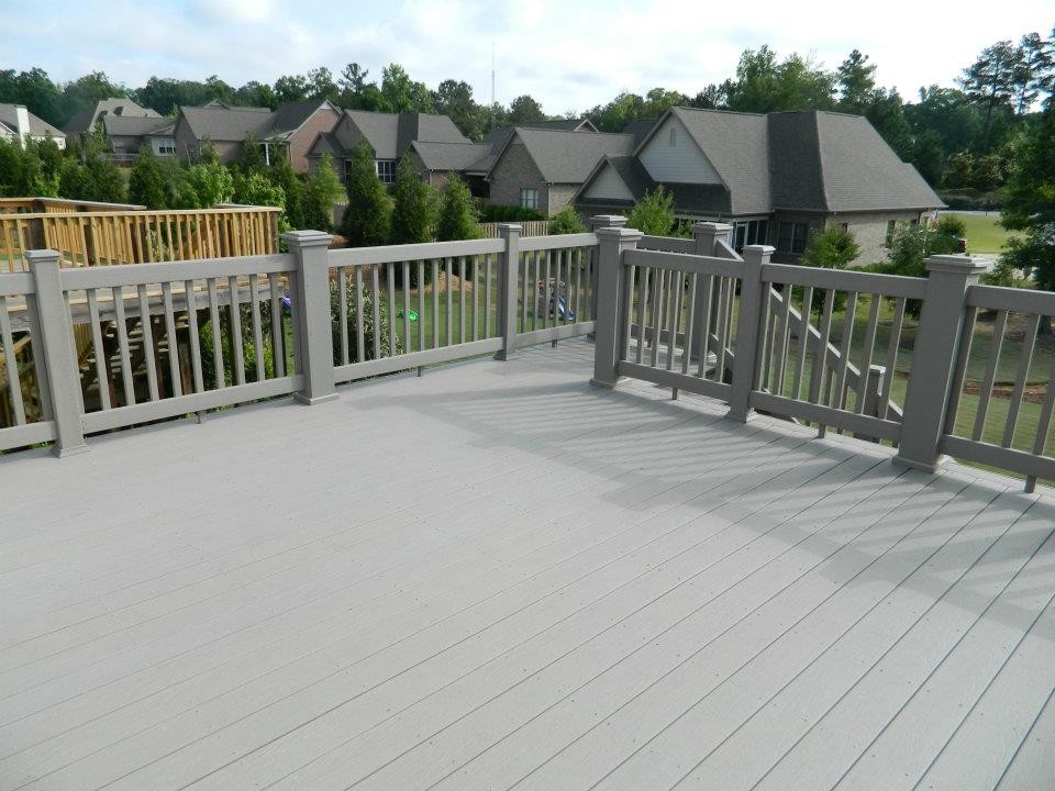Custom Exteriors Traditional Deck Atlanta by Spratlin