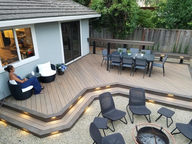 Custom Timber Tech Deck - Classique - Terrasse en Bois - San Francisco -  par Fine Line Renovations | Houzz