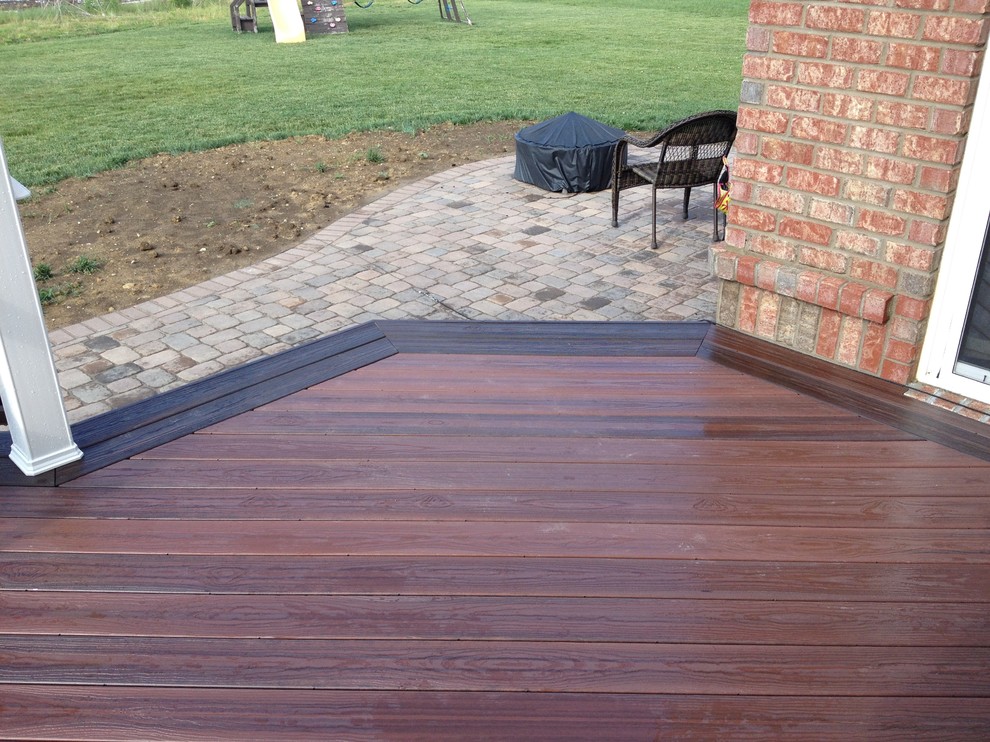 Deck and patio combination in Clear Creek Twp. (Centerville) Warren