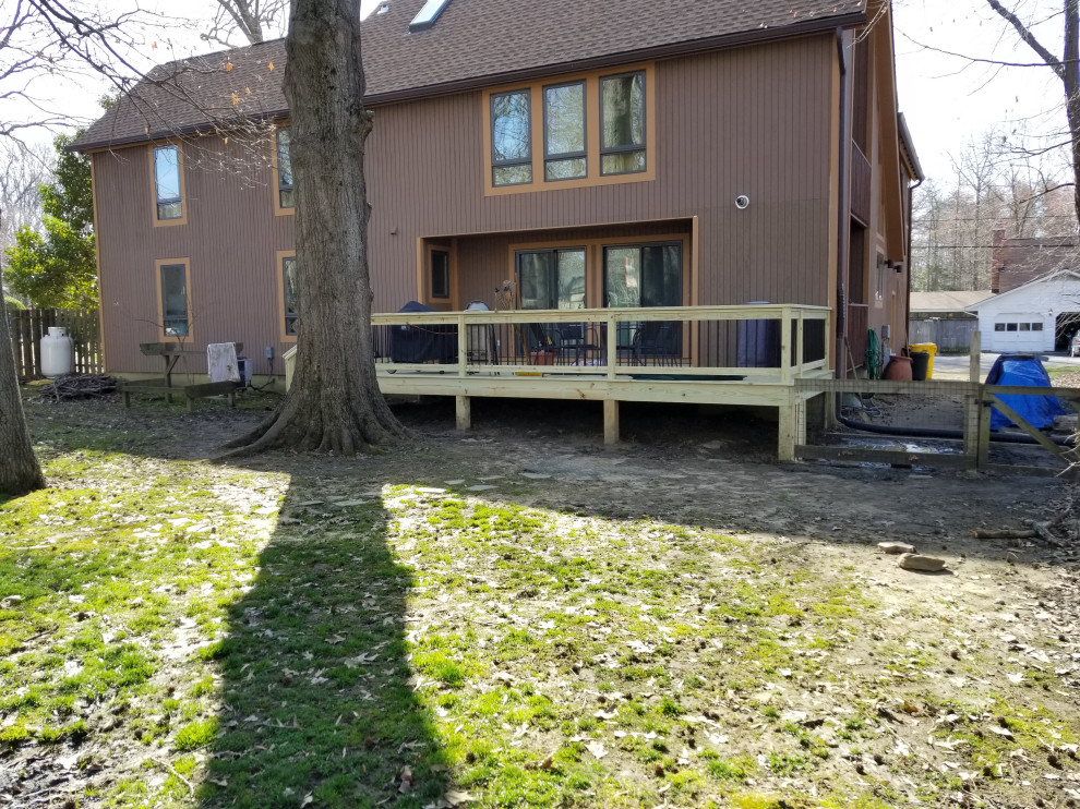 deck redo Traditional Deck Baltimore by KB Lueck Building