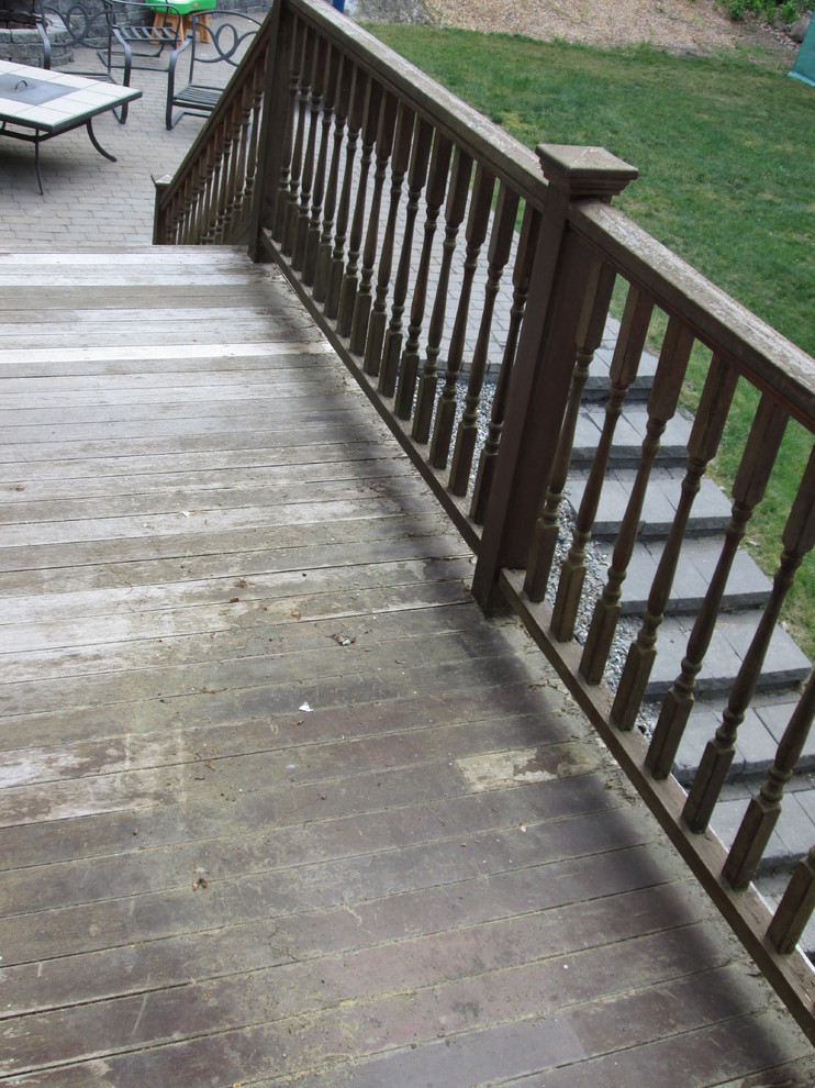 Inspiration for a timeless deck remodel in Manchester