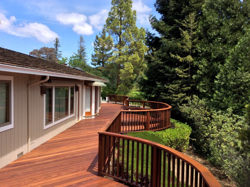 Deck Traditional Deck San Francisco by SG Construction of East