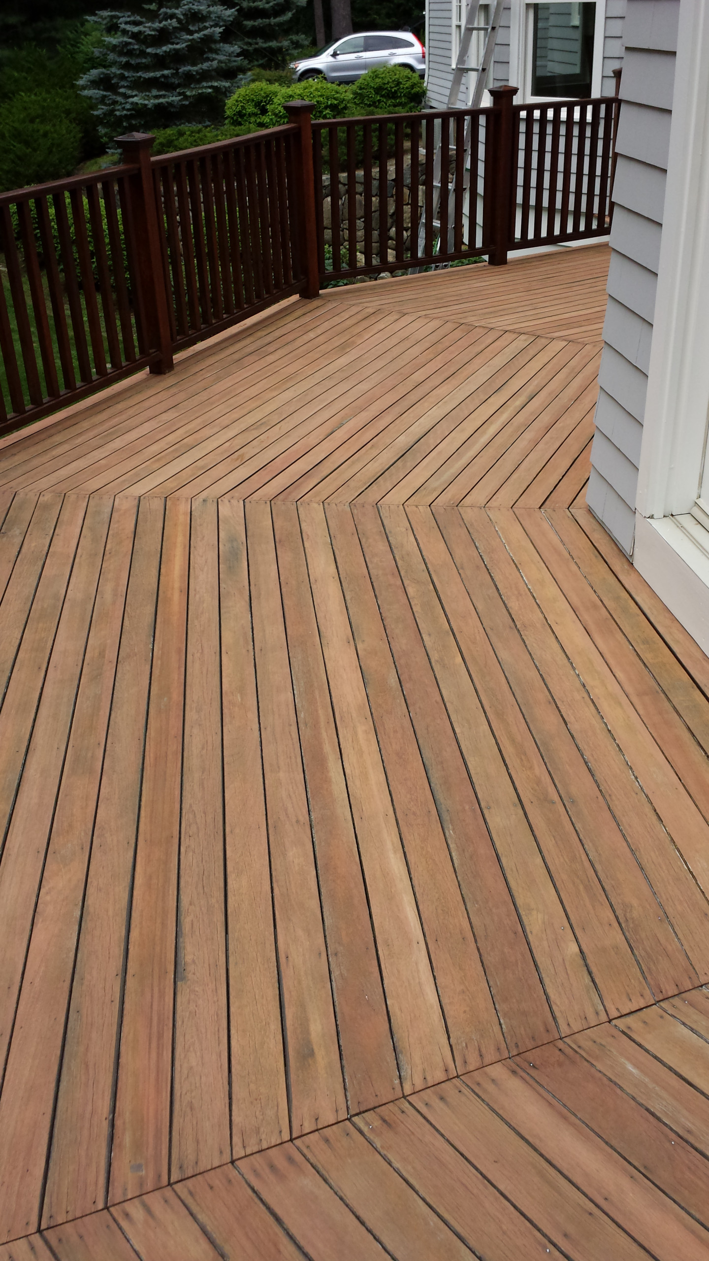Redwood Deck Staining - Carmel, IN - Legacy Painting