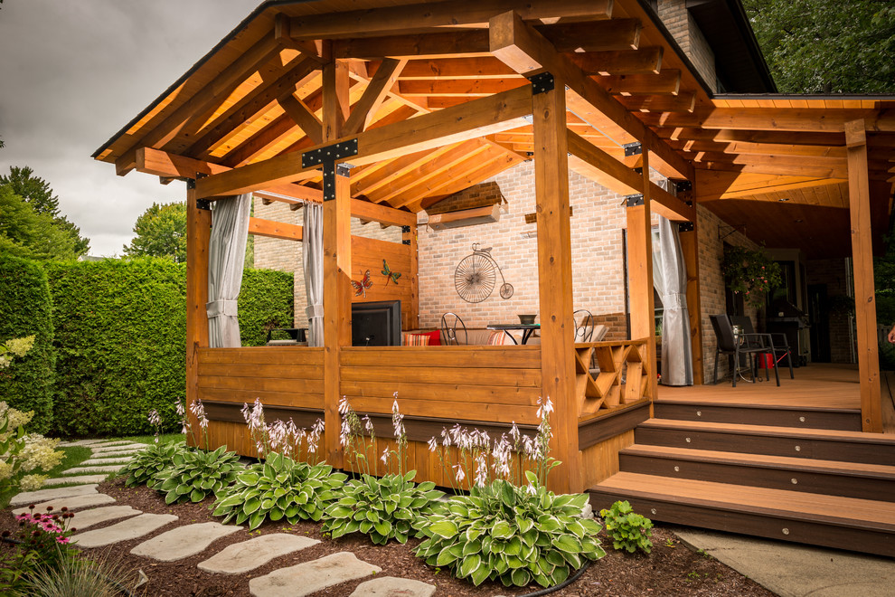 deck veranda Contemporary Deck Montreal by PurPatio.ca Houzz