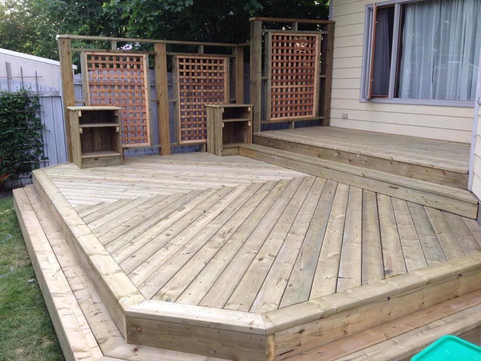 deck with privacy screens Deck Calgary by AAMD Renovations Houzz