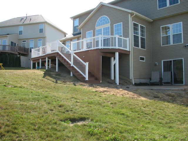 Deck With Walkout Basement Traditional Cleveland By Rzonca Construction The Patio Experts Houzz Deck With Walkout Basement, Walkout Basement Patio Designs