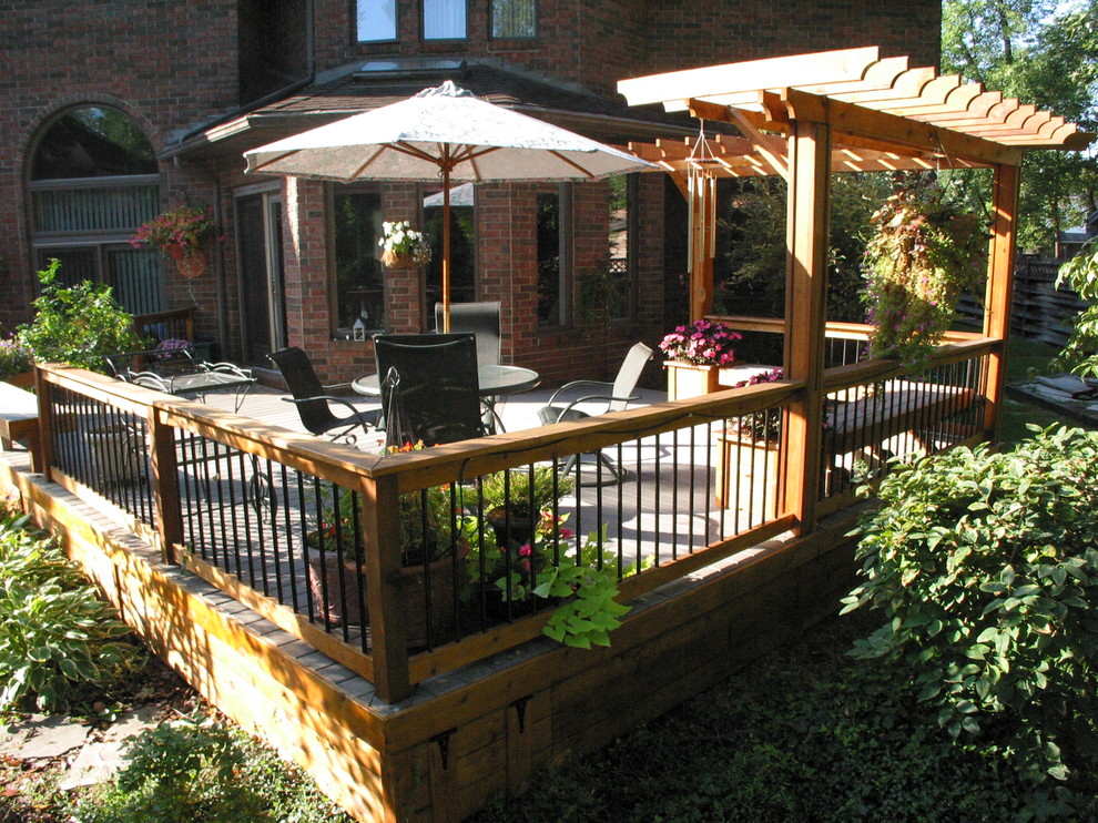 This is an example of a terrace in Toronto.