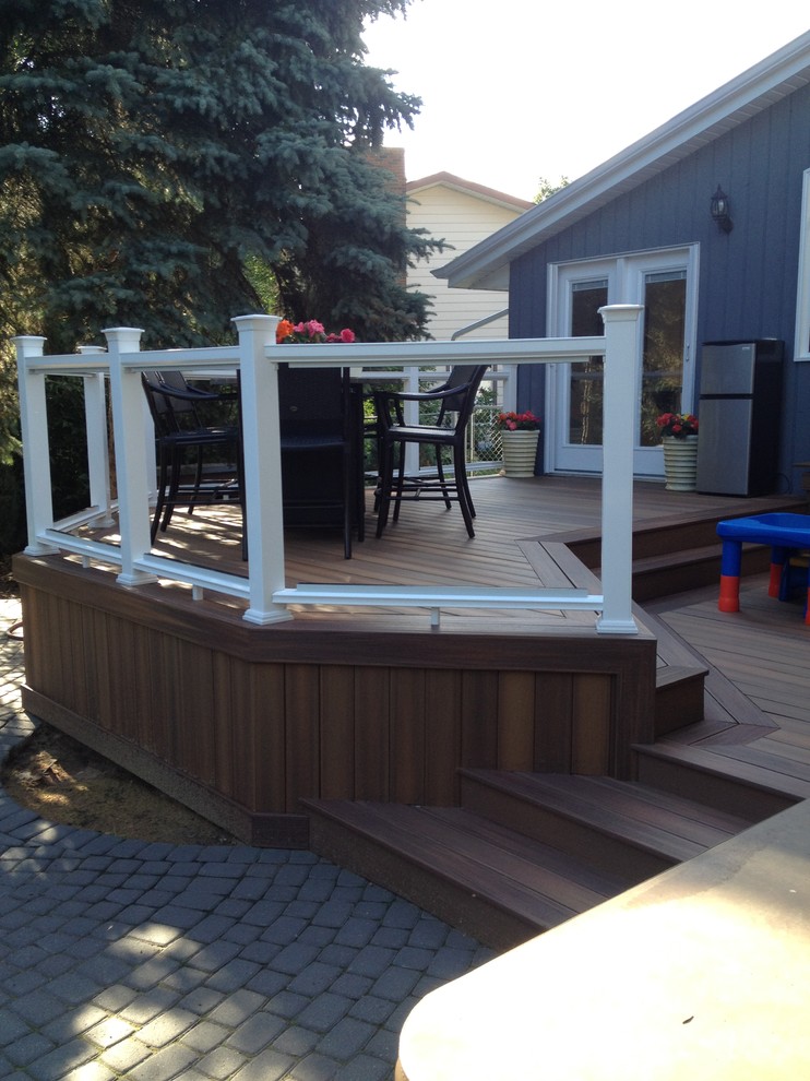 Decks & Patios Traditional Deck Edmonton by Shignanski