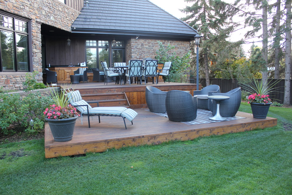 Decks & Patios Traditional Deck Edmonton by Shignanski