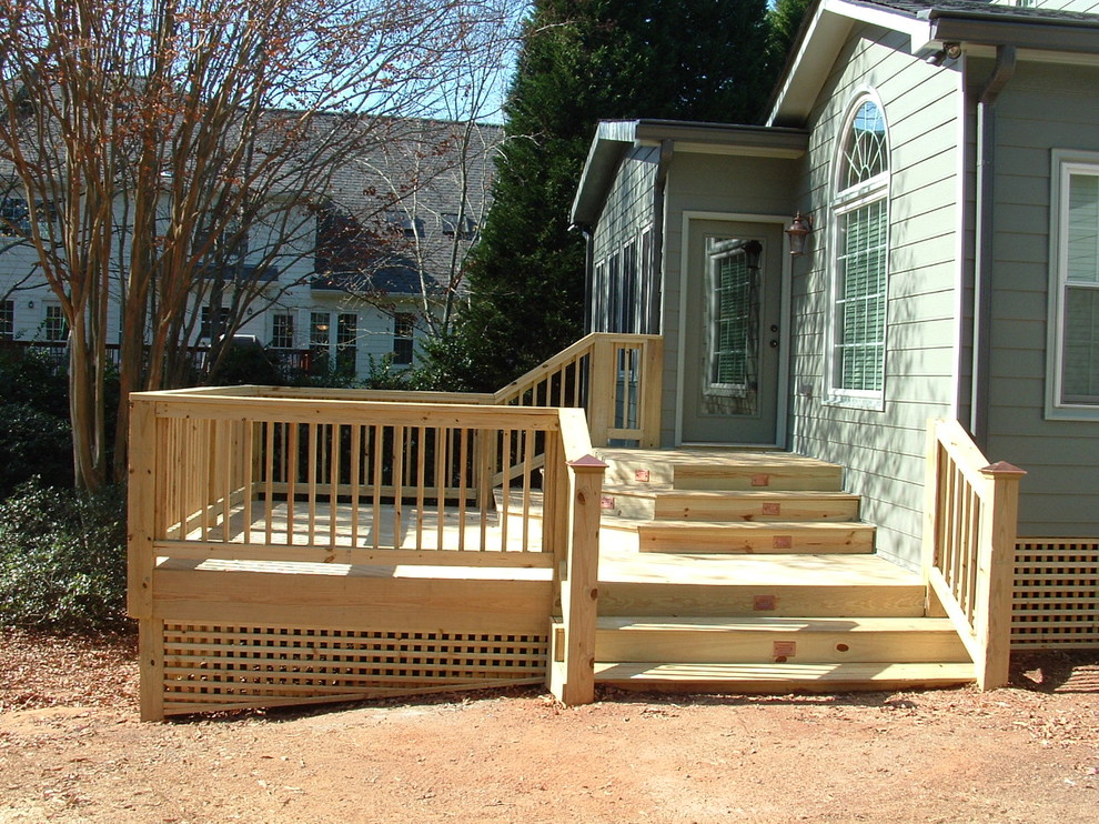 Decks & Porches Traditional Deck Atlanta by Nehemiah
