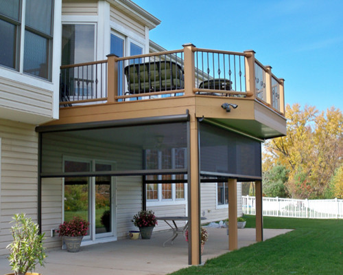 Decks And Railing Классический Терраса Сент Луис от эксперта Heartlands Building Company Houzz Россия Decks And Railing Классический, Screened In Patio Under Deck