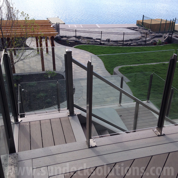 Decks and Railings Transitional Deck Calgary by Sundeck