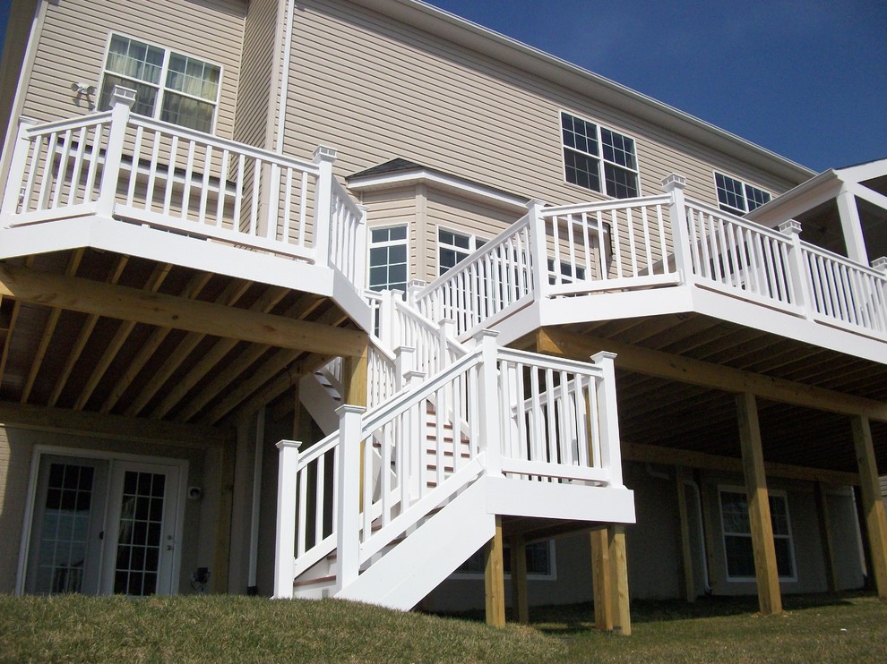 Example of a classic deck design in Baltimore