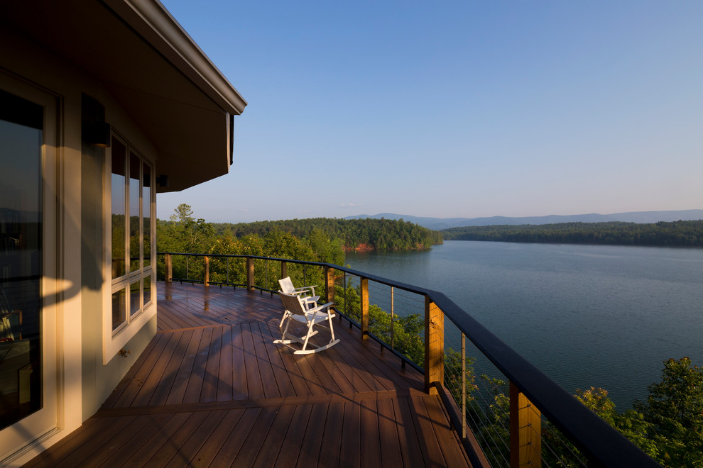Deltec Homes in Lake James, NC Deck Other by Deltec Homes Houzz