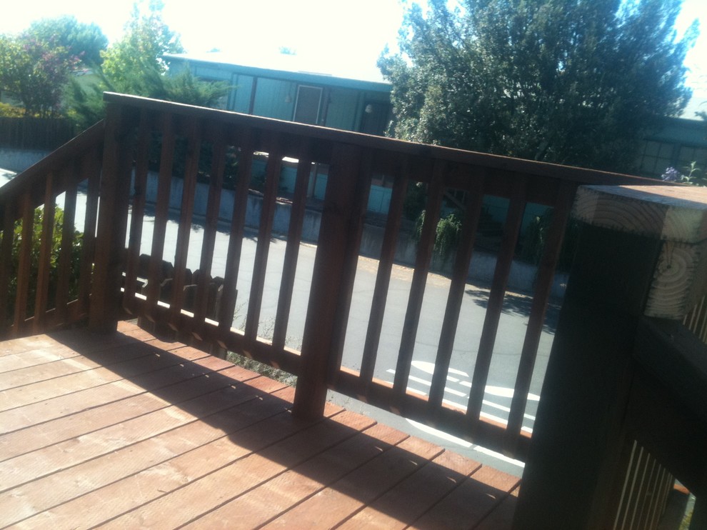 Donna's Stairs and deck Traditional Deck San Luis Obispo by The