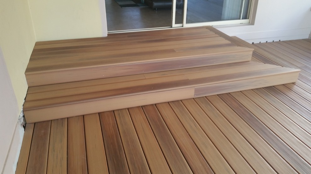 Duralife Composite Decking Golden Teak Moderne Terrasse en Bois