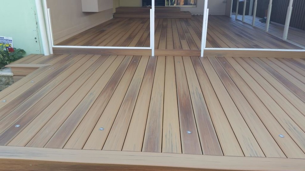 Duralife Composite Decking Golden Teak Modern Deck Melbourne By Duralife Decking NSW