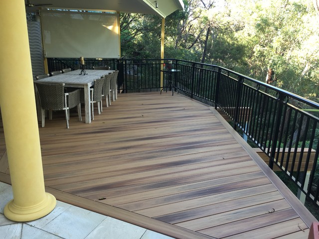 Duralife Decking Golden Teak Modern Deck Sydney By Sydney Decking Company Houzz AU