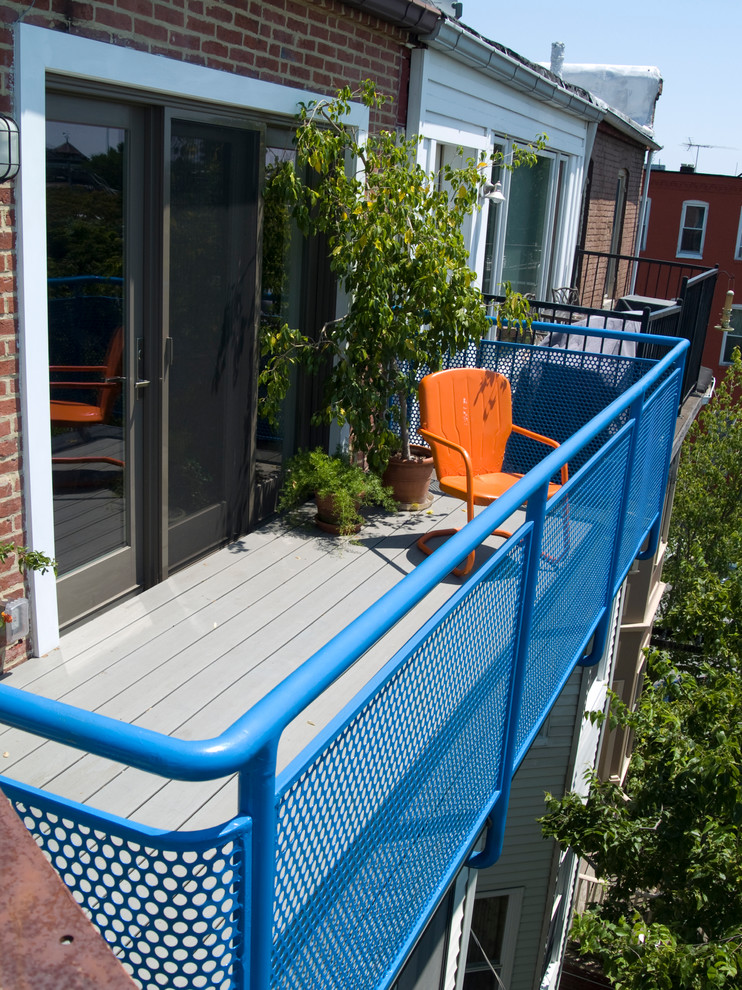 Design ideas for a contemporary terrace in Baltimore.