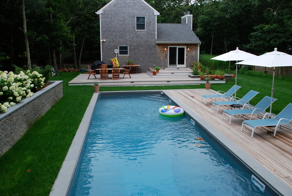 East Hampton Springs Contemporary Pool New York by Hampton Fine