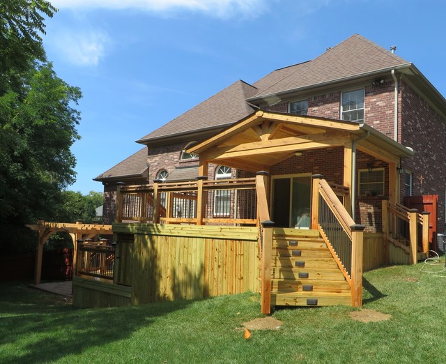 Eastgate Village Louisville Ky Rustic Deck Louisville by