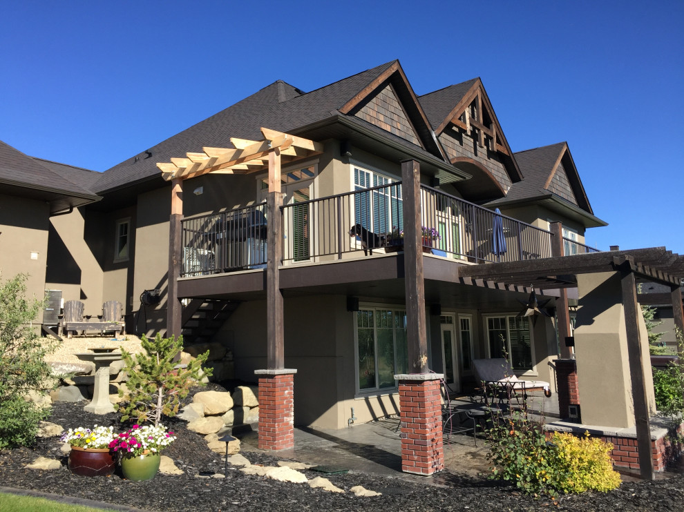 Elbow Valley Deck Calgary by Twisted Rock Terrascape & Design