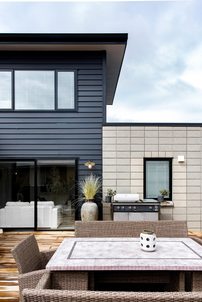 Modern terrace in Auckland.