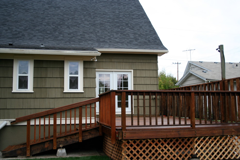 Example of a classic deck design in Portland