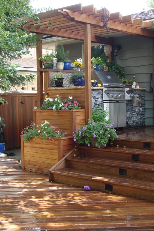 Deck Built In Planters - Photos & Ideas | Houzz