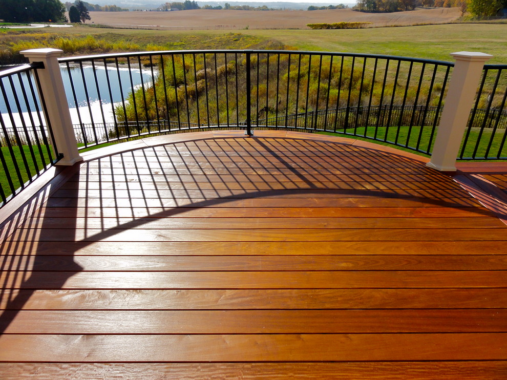 Exotic Hardwood Decks Transitional Deck Minneapolis by 4