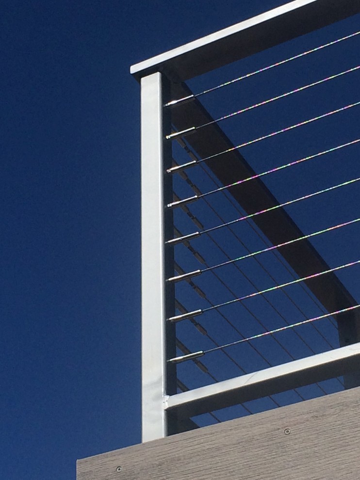 Exterior Cable Railing System - Modern - Deck - Albuquerque - by ...