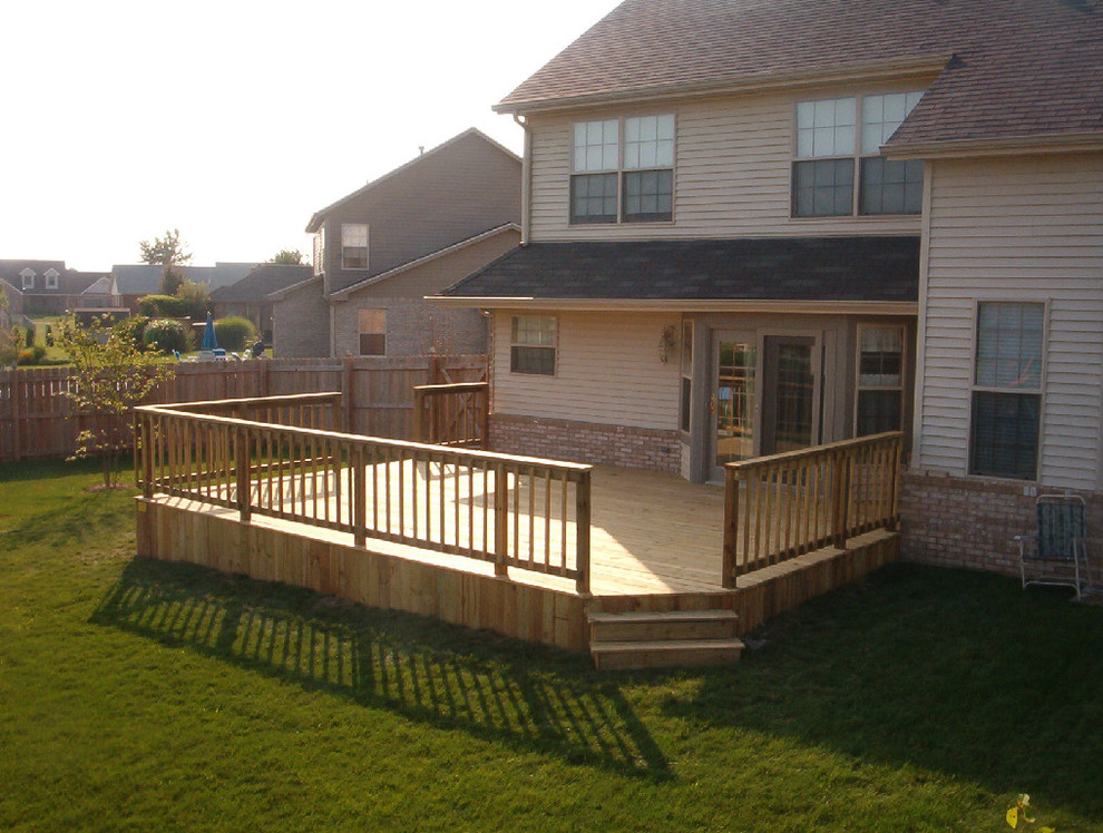 Exterior Gallery Traditional Deck Oklahoma City by Red Dirt