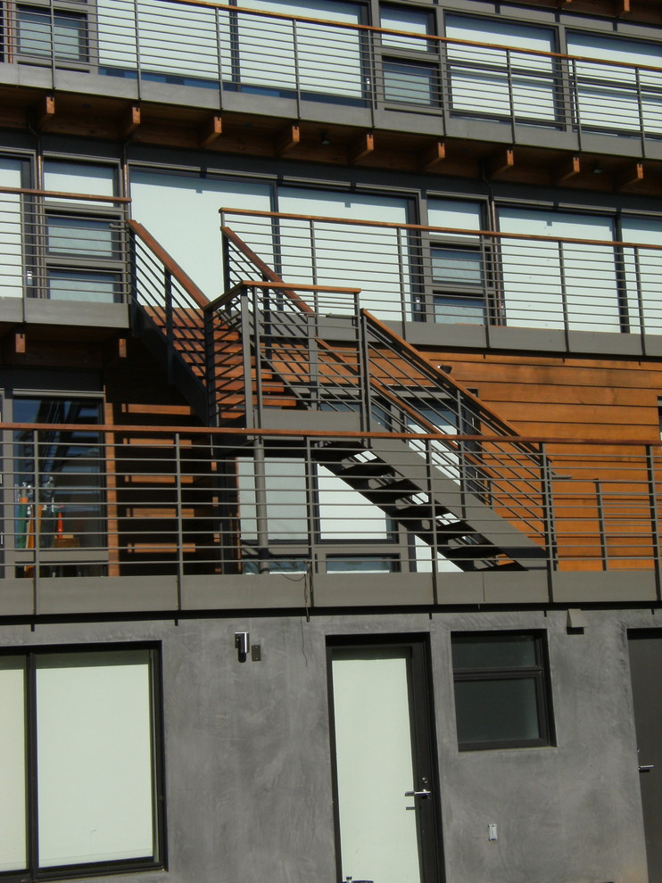 Deck - industrial deck idea in San Francisco