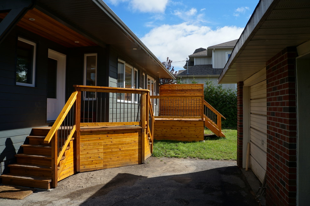 Exterior Shelters and Additions Contemporary Deck Ottawa by