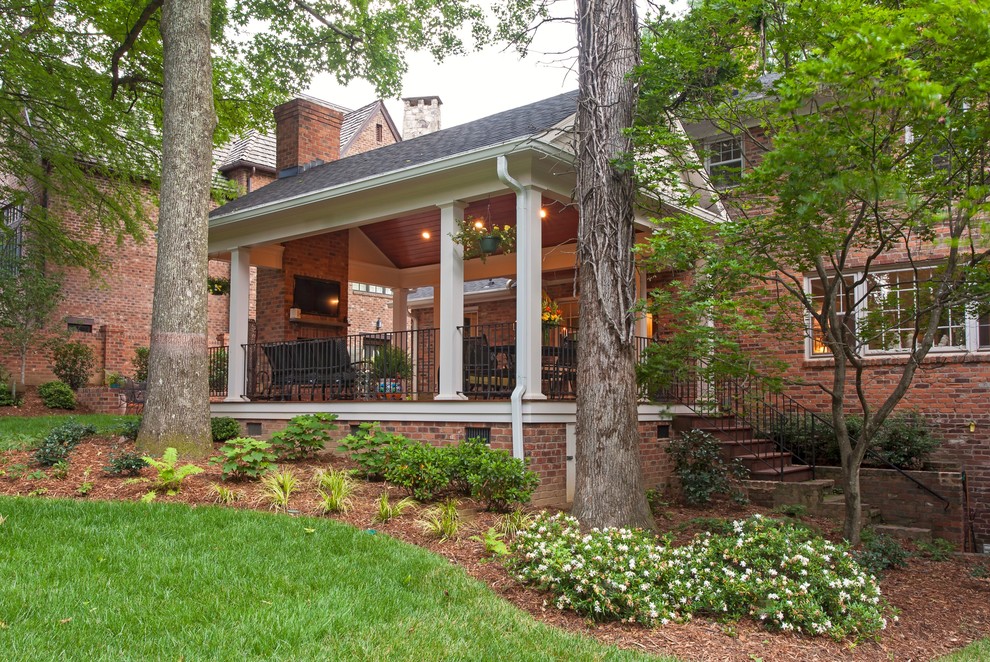 Exteriors - Traditional - Deck - Charlotte - by Alair Homes Charlotte ...